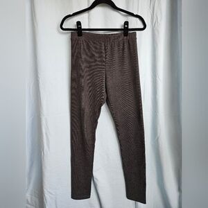 G216. Poof New York Lounge Leggings in Dark Gray - Size M/L